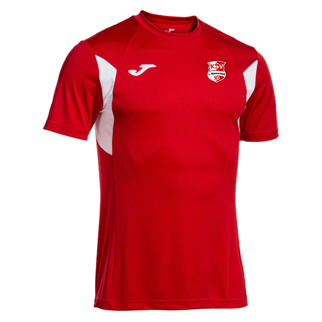 Shirt Winner Rot/Weiß