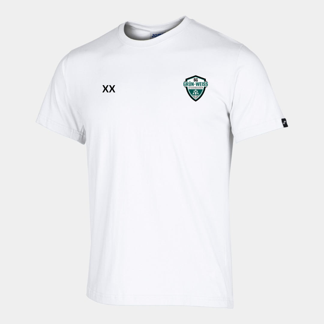Baumwoll-Shirt Weiß